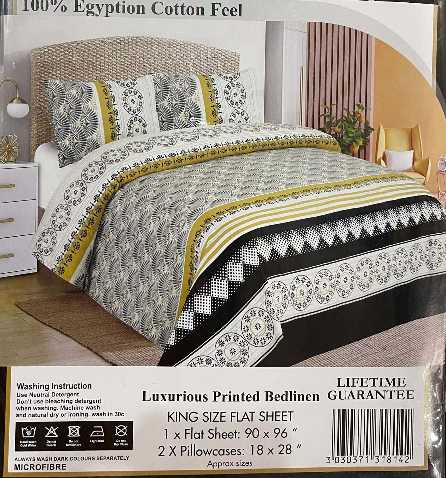 Crystal King Bedsheet